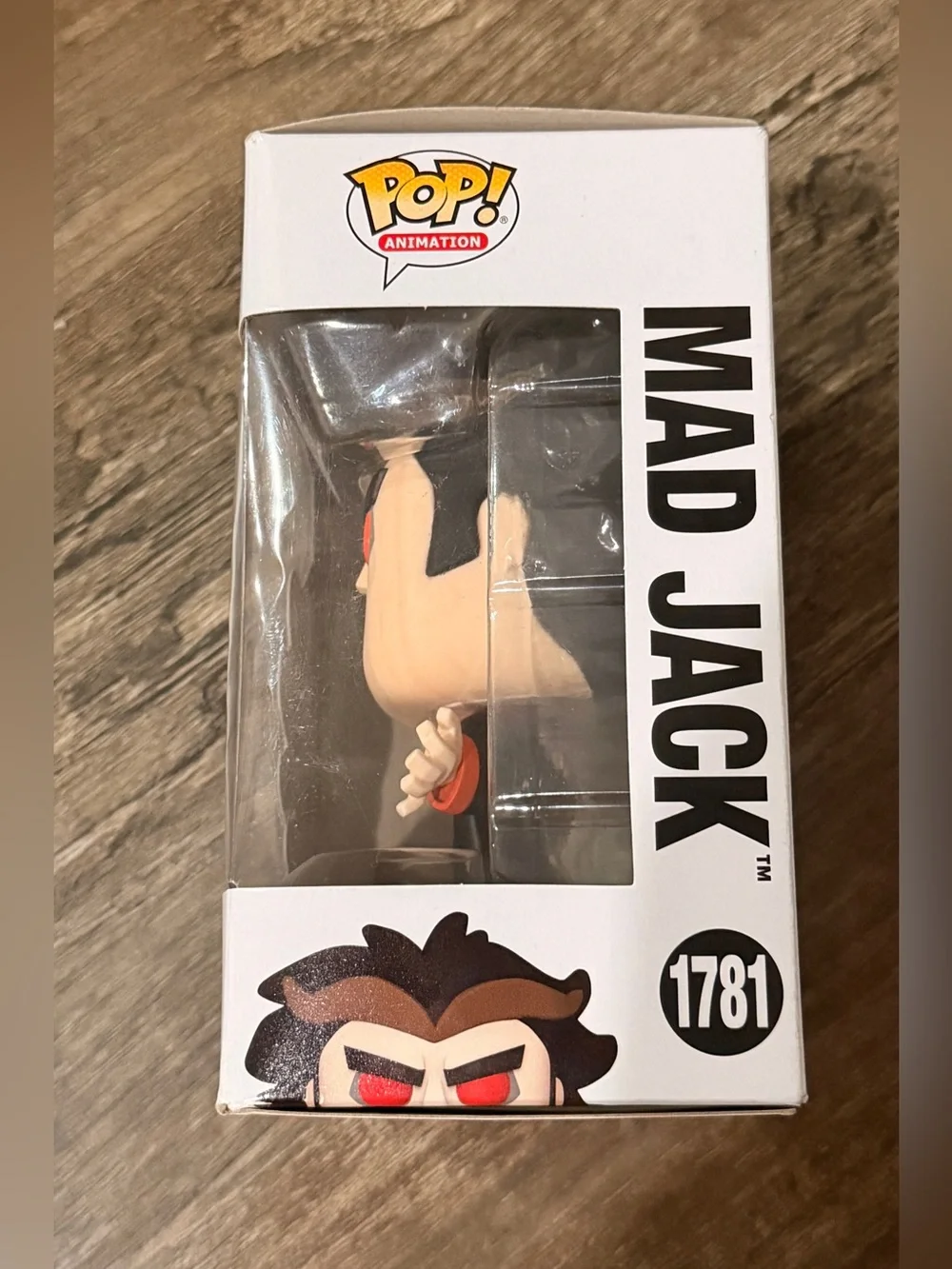 New Funko Pop! Mad Jack Vinyl Figure - Black & Red